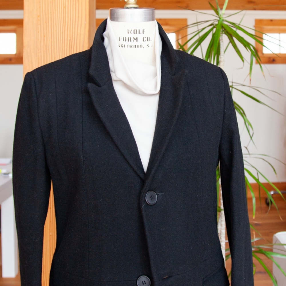 Emerson Fry Ryan Coat- Black - Picture 4 of 7